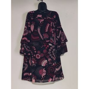 NWT Loft Ruffle SLEEVE princess style slip dress